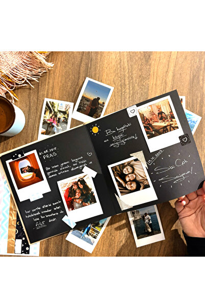 photonom Writable Memory Book - 10 Polacart Photos and White Pen Gift! - Gift for a Loved One