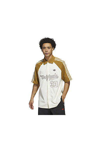adidas Winter Shooter Unisex Casual Shirt Jm0513 Cream