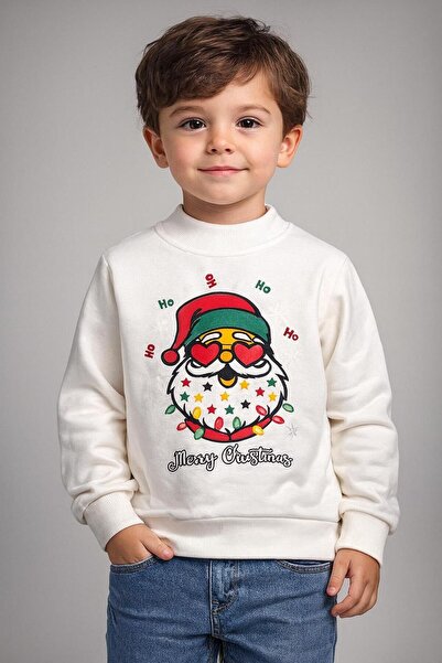 Gold Vitray Christmas Sweater For Kids