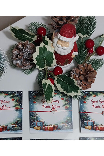 ege ajans tasarım New Year Christmas Xmas Gift Rope Bracelet (10Pcs)