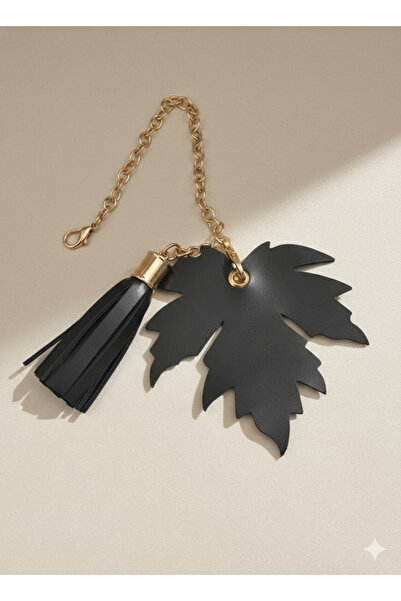 Zeyora Charm din piele, Charm cu ciucuri, Charm pentru geanta, Accesoriu pent...