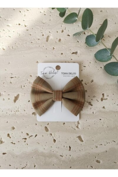 Toka Delisi Cataramă automată cu fundă maro realizată manual pentru copii, ca...