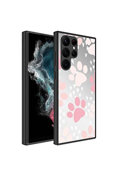 zore حافظة مرآة لامعة متوافقة مع هاتف Galaxy S22 Ultra مع حماية للكاميرا - NSMi