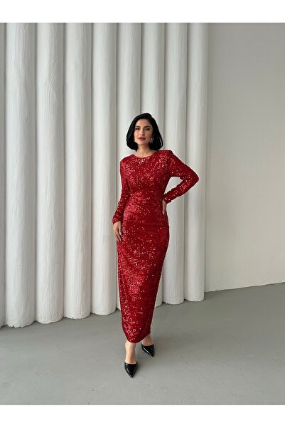 MEECY New Year Collection Sequin Bow Dress