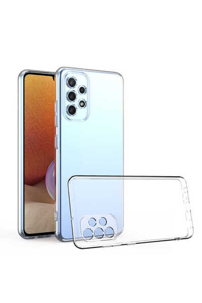 zore Galaxy A53 5g Case Asma Camera Protected Super Silicone Cover - Colorless