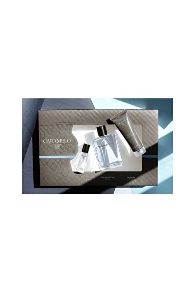 Caramelo Lavander&Pachouli Men's Set: Eau de Toilette 100 ml + Aftershave Lotion 75 ml