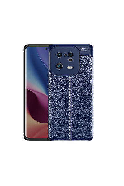 zore غطاء حماية سيليكون ASMA Niss لهاتف Mi 13 Pro - أزرق داكن