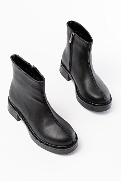 Zerenyus ZRİN-3033 Premium Μαύρες Γυναικείες Μπότες με φερμουάρ