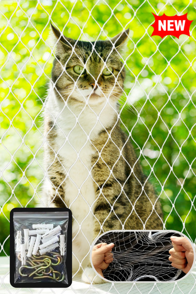 viyolmarketim Plasa pentru balcon pisică Plasa 2,5x3 m Plasa de protectie pentru pasari - Plasa pentru pasari, Plasa de prevenire a pasarii