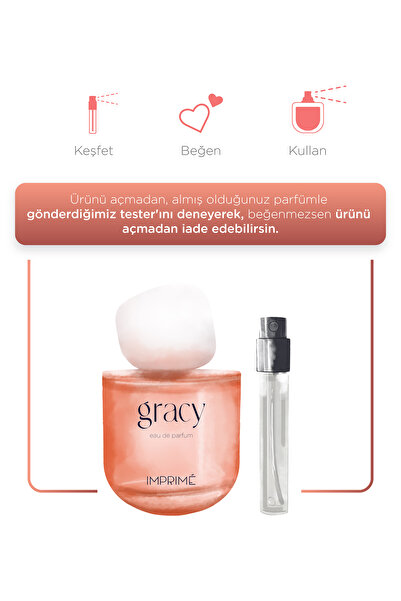 Imprime Gracy Edp Women's Perfume 50ml | Fruity & Floral | Bergamot, Iris, Orange Blossom, Praline, Vanilla