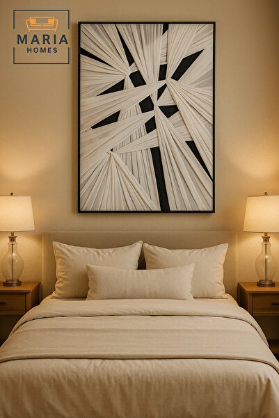 MARIA HOMES Modern Wall Art 120×80 – Abstract Frame & Luxury Wall Decor for Living Room