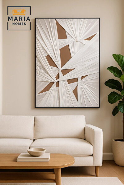 MARIA HOMES Modern Wall Art 150×100 – Abstract Frame & Luxury Wall Decor for ...