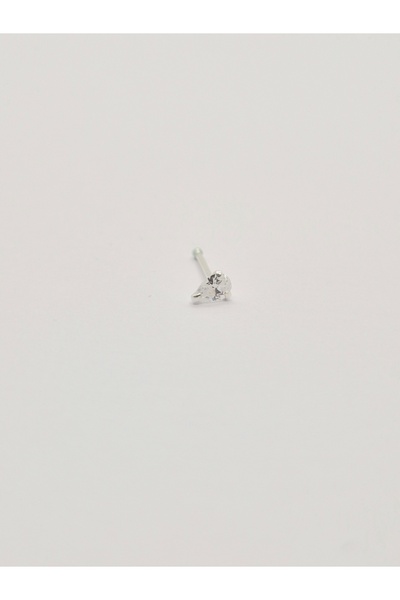 Set 925 Ayar Gümüş Zirkon Taşlı Mini ' DAMLA ' Burun Piercing Hızma ( En Boy ...
