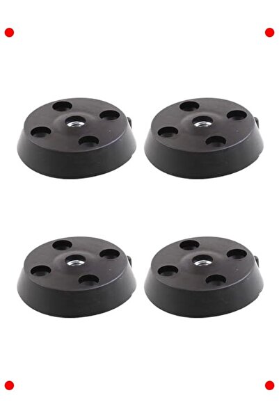 markentegra Yes Foot Connection Apparatus Flat Base (4 Pieces, Black)