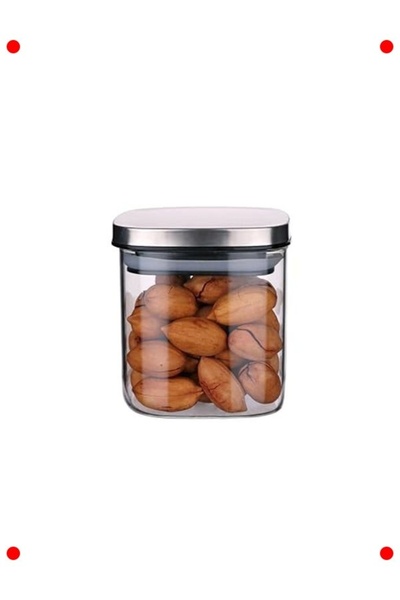 markentegra وعاء تخزين زجاجي مفرغ الهواء مانع للتسرب سعة 450 مل