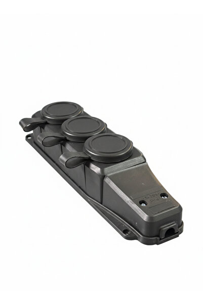 Zirvesan Elektrik Monofaze Kauçuklu Üçlü Grup Priz