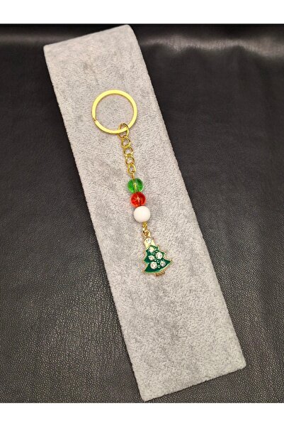 Han Ticarethane Μπρελόκ με μοντέλο Χριστουγεννιάτικου δέντρου με χριστουγεννι...