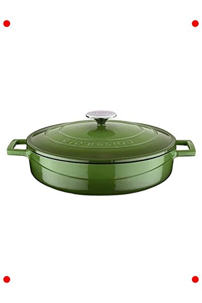markentegra Green Cast Iron Multi-Purpose Pot 28cm
