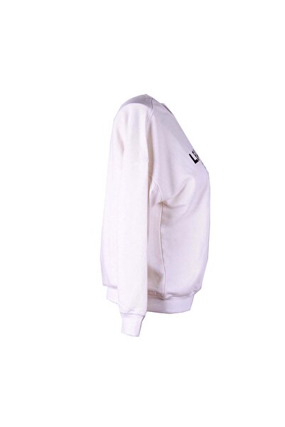 trender 26Ki40000063 White Women's Sweatshirt 6602