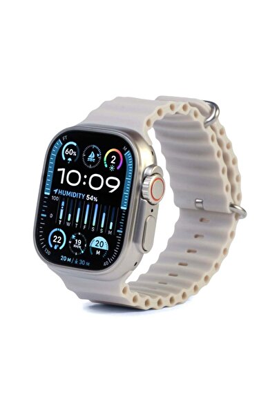 genernic Advanced Smart Watch with Built-In Camera and 4G Network - White