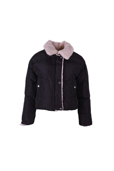 trender 26kg07000031 Black Women's Coat 152