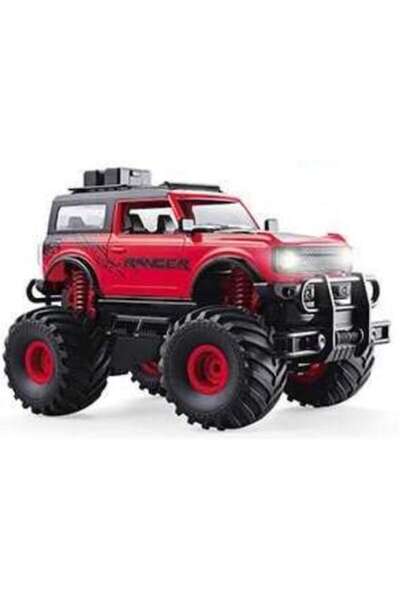Toy Toy Toy Jucărie Jeep cu telecomandă, mărimea 1:16, 21x21x47 cm, roșu