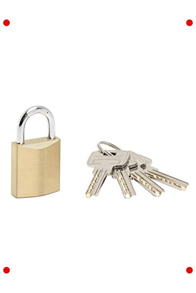 markentegra Extra Thick Solid Brass Padlock - Key Controlled