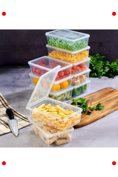 markentegra 10' Thin Self-Covering Storage Container Set - 1 Liter