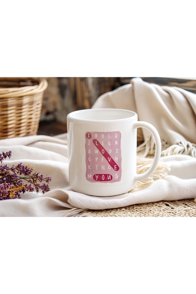Beramussa كوب بتصميم لغز الحب – كوب قهوة خاص للحبيب – هدية رومانسية