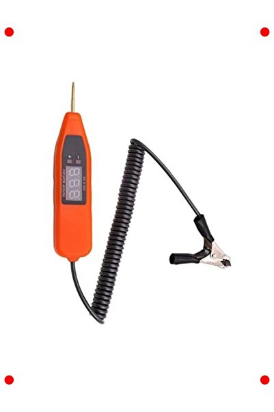 markentegra جهاز اختبار الجهد الكهربائي للسيارات مع شاشة رقمية (5-32 فولت)