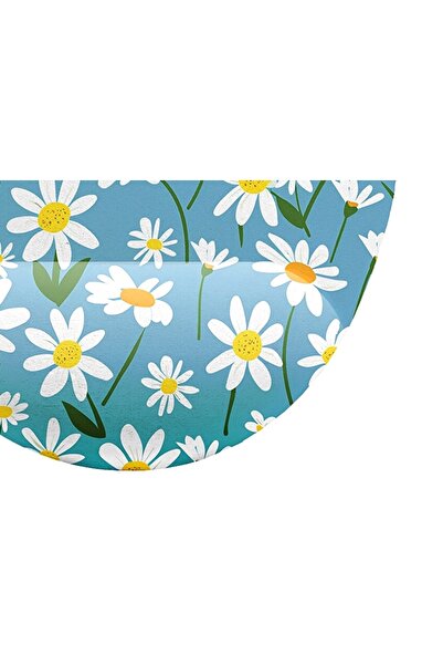 Boldy Papatya Mousepad - Papatya Mouse Pad with Wrist Support - Non-Slip Mouse Pad - Oval Mouse Pad