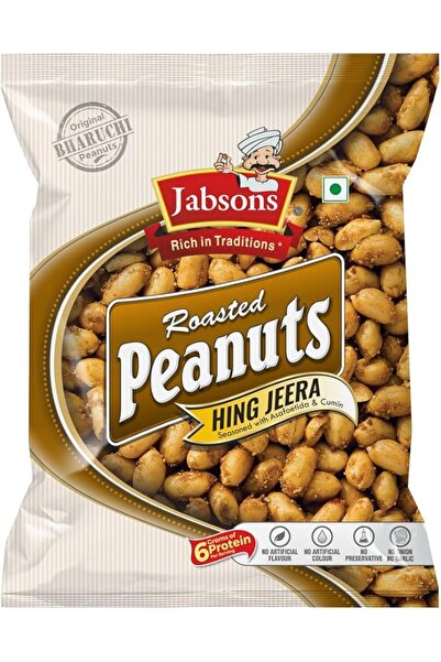 Jabsons Roasted Peanut-Hing Jeera 140 Gm
