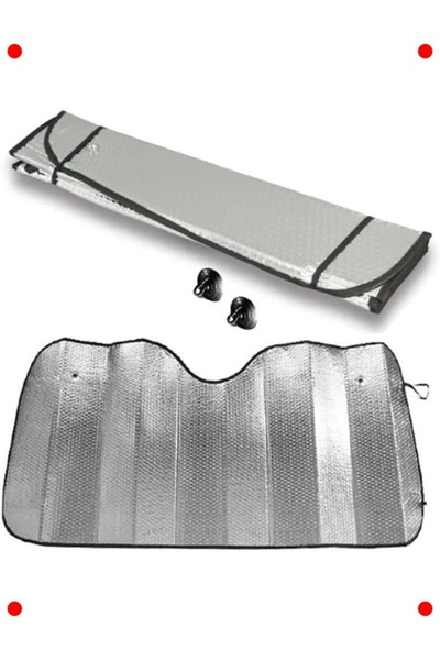 markentegra Windshield Sunshade 130X65 cm - Silver