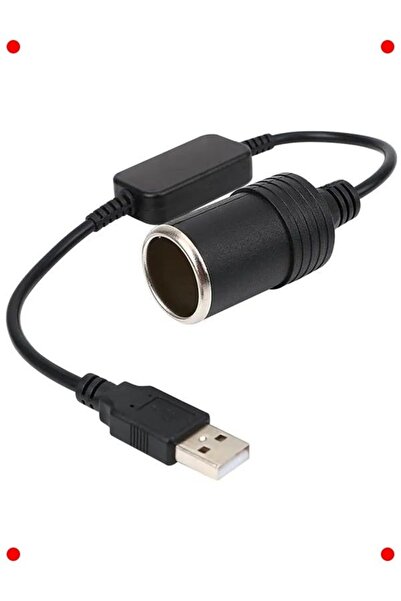 markentegra USB to Cigarette Lighter Power Converter Adapter (5V-12V)