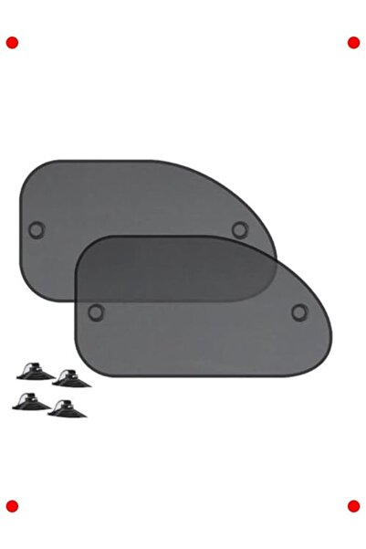 232premiumquality Side Window Sunshade 65X38 cm - Uv Protection, Clear View