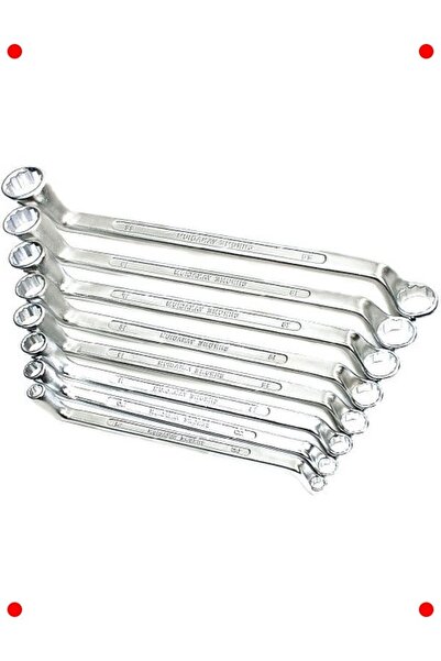 ulupazarlama 8 Piece Ring Wrench Set (6-22 mm)