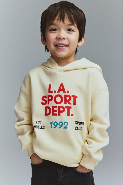 Pink Hippo Kids سويت شيرت للأطفال للجنسين مطبوع بغطاء رأس