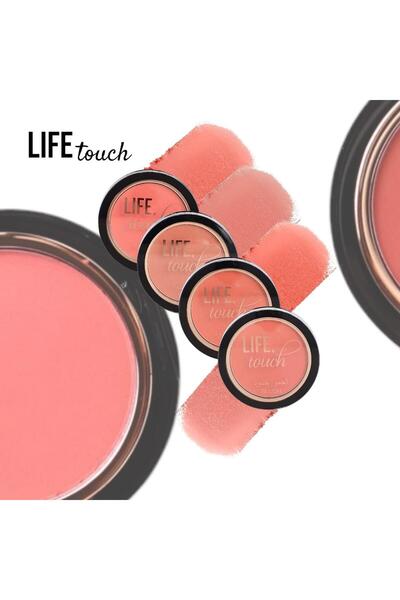 Life Touch احمر خدود عده درجات من لايف تاتش