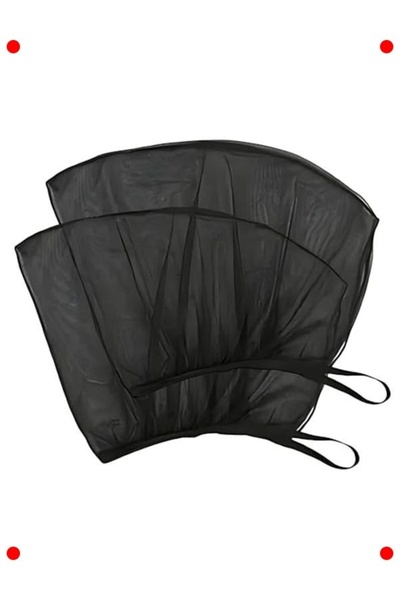 markentegra واقي شمس وحاجب للحشرات للنافذة الجانبية للسيارة (قطعتان)