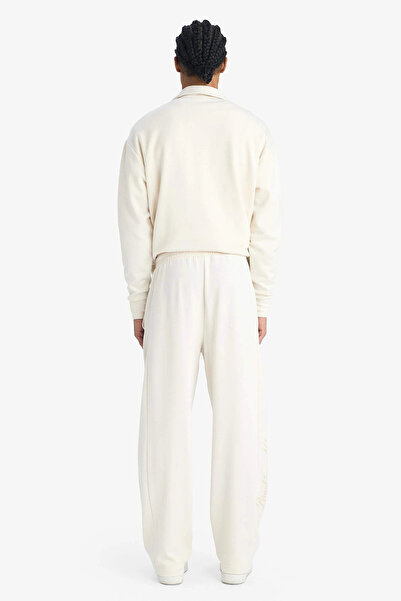 DeFacto G3651Axbg662 Beige Nba Brooklyn Nets Relax Fit Modal Jogger