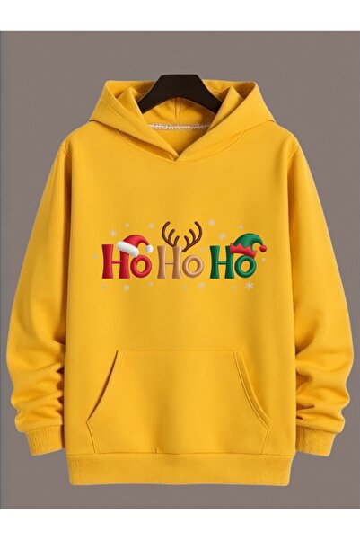 ArtYus Unisex majica sa dugim rukavima Transfer SREĆAN BOŽIĆ HO HO HO BOŽIĆ Š...