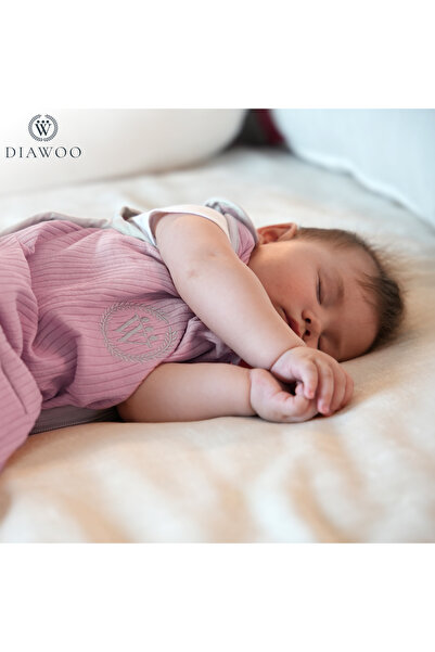 Diawoo Cocoon 4 Mevsim Merino Uyku Tulumu,Org. Pamuk Dış Yüzey , 2–36 Ay Ayar...