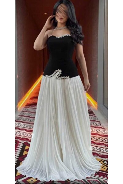 Heidi Black Teal Dress