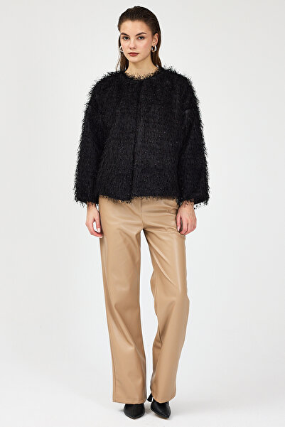 DazzUp Women's Tasseled Fur