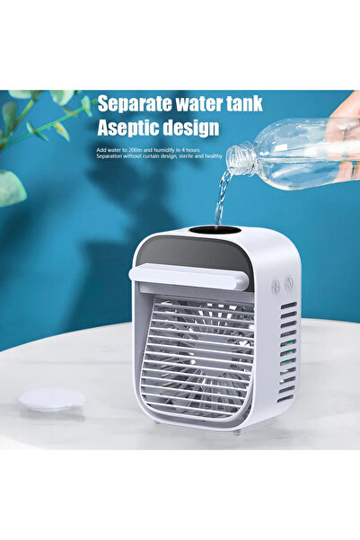 OEM Mini portable air cooler, arctic air cooler, JRH, 3 functions cooling, humidification, air purification, lu