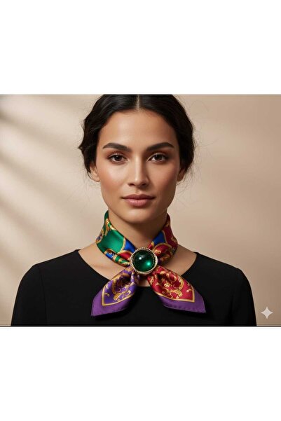 Bacoss Scarf-Fular-Shawl Buckle Large Size 2.8 cm (Bc-1254)