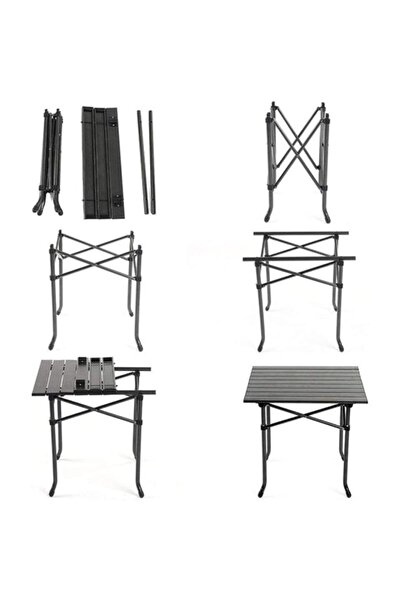 OEM Folding aluminum picnic table