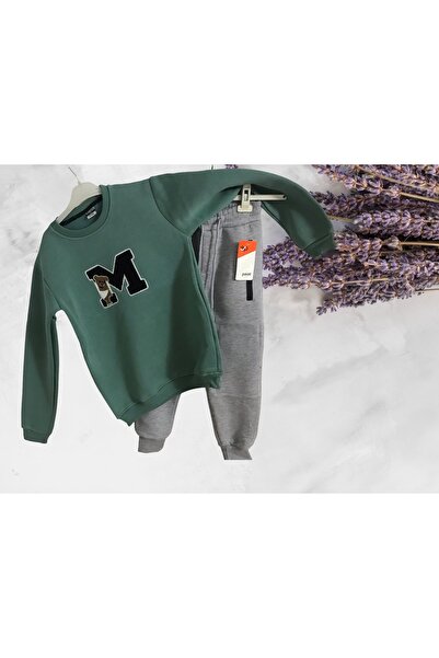 mubixlife طقم علوي وسفلي للأطفال 3 خيوط مبطن بالصوف سفلية 3 خيوط مبطن بالصوف ...