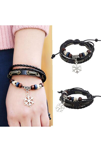 Generic Unisex leather bracelet