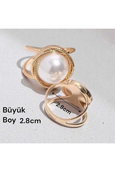 Bacoss Scarf-Fular-Shawl Buckle Large Size 2.8 cm (Bc-1254)